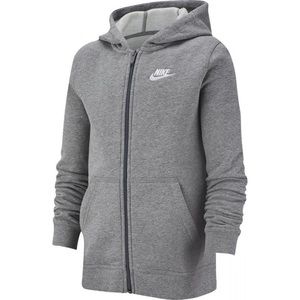 Sold 🚫 NIKE NWOT Grey zip up hoodie YOUTH LARGE